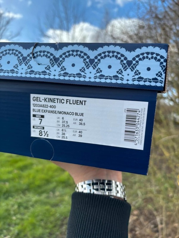 Asics Gel-Kinetic Fluent Blue X Shushu Tong - Taille 40 2