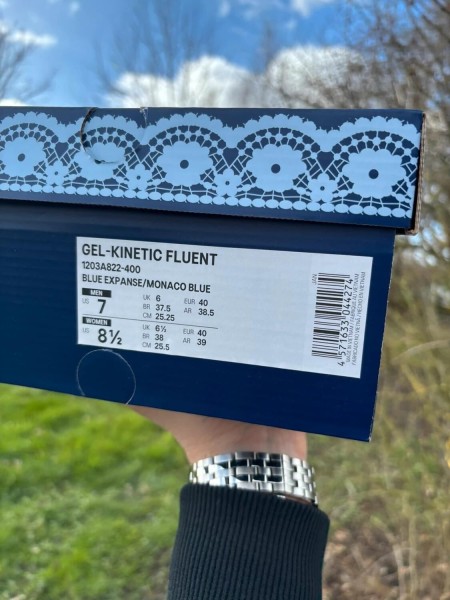 Asics Gel-Kinetic Fluent Blue X Shushu Tong - Taille 40