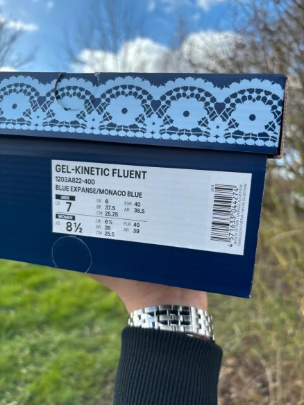 Asics Gel-Kinetic Fluent Blue X Shushu Tong - Taille 40
