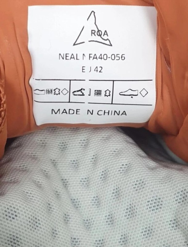 Roa Neal orange taille 42 2
