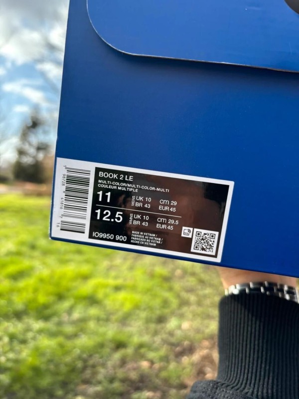 Nike Book 2 X Fragment - Taille 45 2