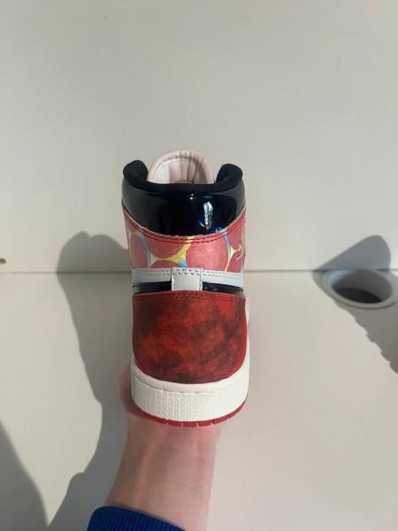 Nike Air Jordan 1 High Spider-man across the spider-verse