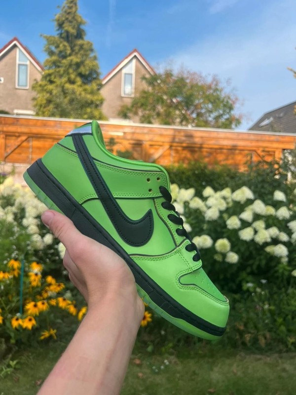 Nike SB Dunk Low Powerpuff Girls Buttercup