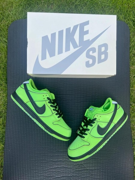 Nike SB Dunk Low Powerpuff Girls Buttercup