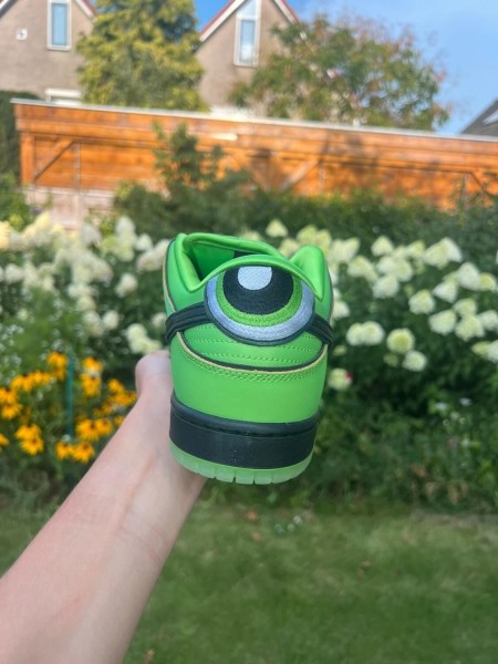 Nike SB Dunk Low Powerpuff Girls Buttercup