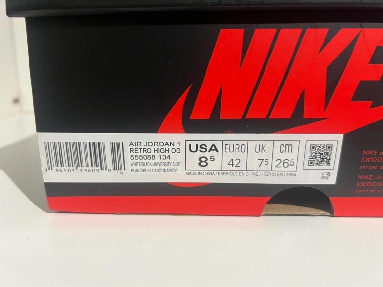 Nike Air Jordan 1 High University Blue