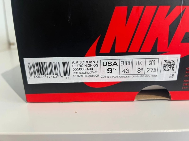 Nike Air Jordan 1 High Dark Marina Blue