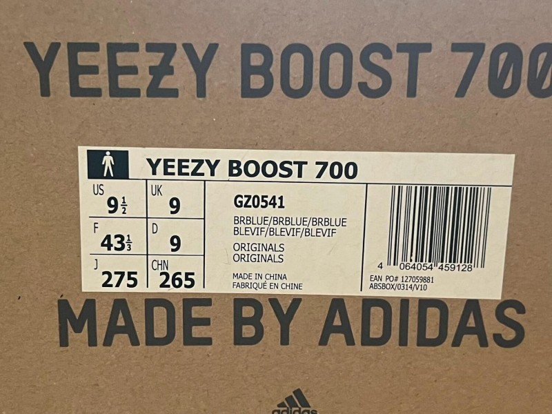 Yeezy 700 Bright Blue