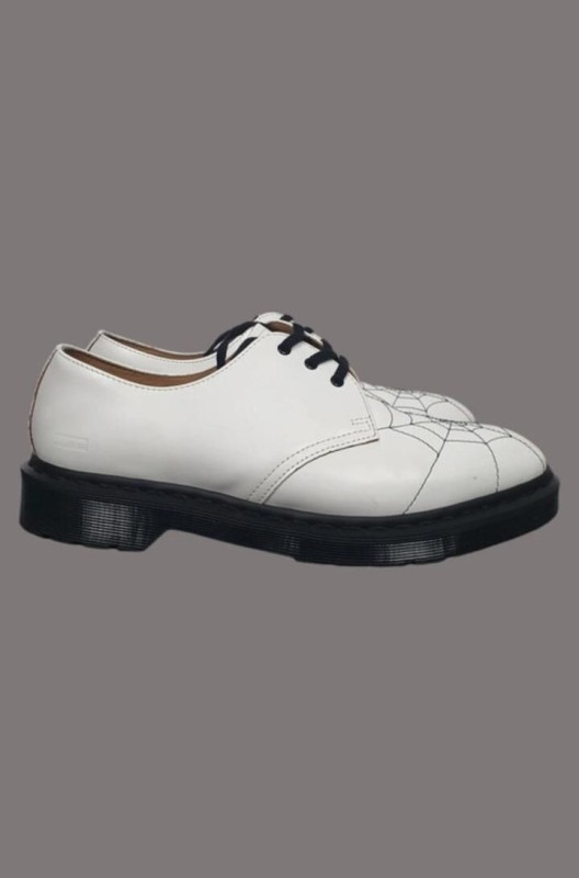 Dr Martens Supreme Spiderweb White 3 Eye Shoe 1461 taille 42