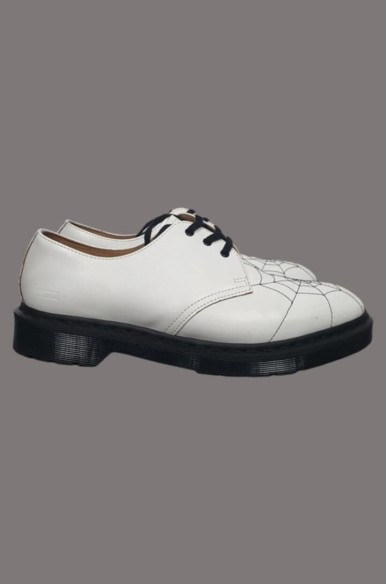 Dr Martens Supreme Spiderweb White 3 Eye Shoe 1461 taille 42