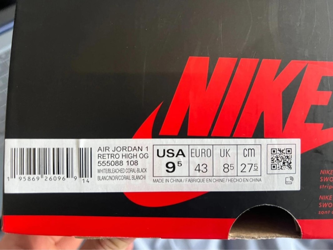 Nike Air Jordan 1 High Bleached Coral 2