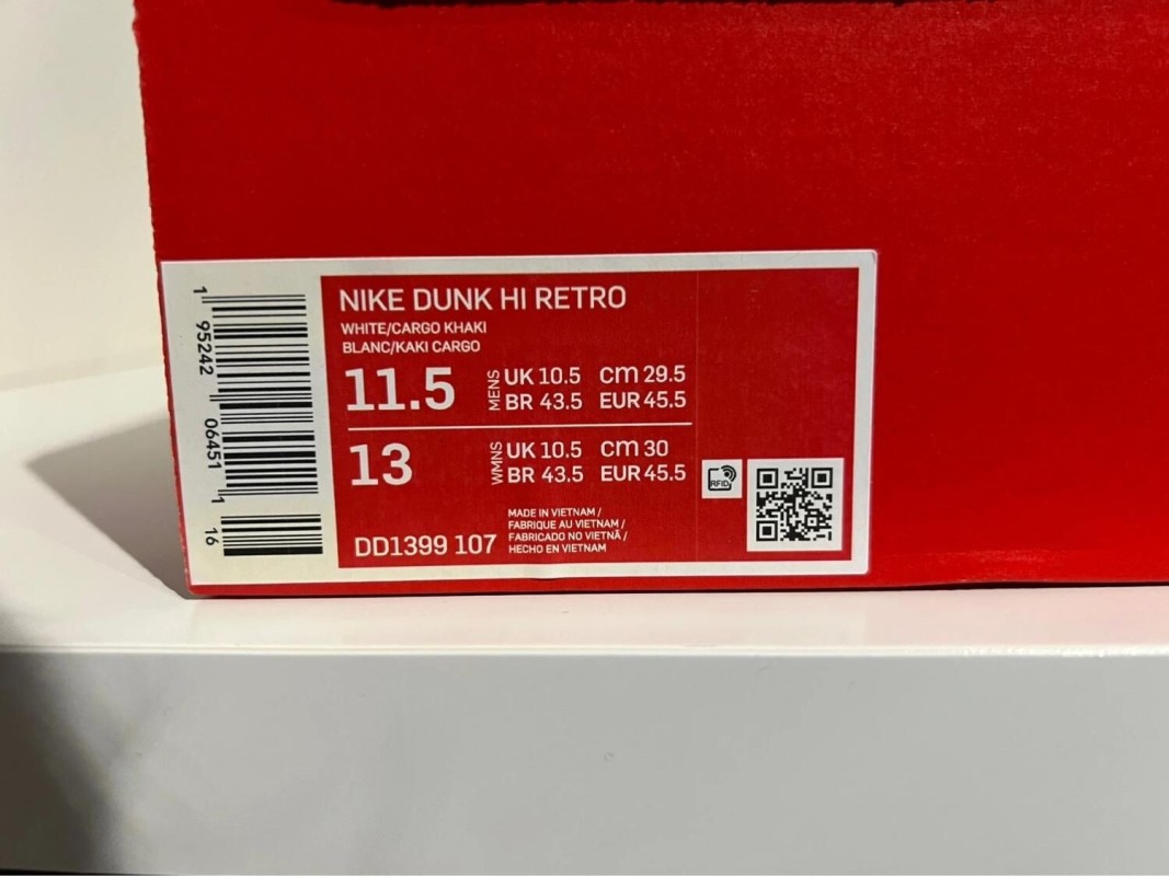 Nike Dunk High Cargo Khaki 2