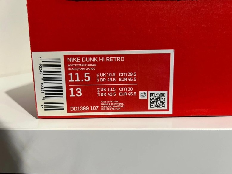Nike Dunk High Cargo Khaki
