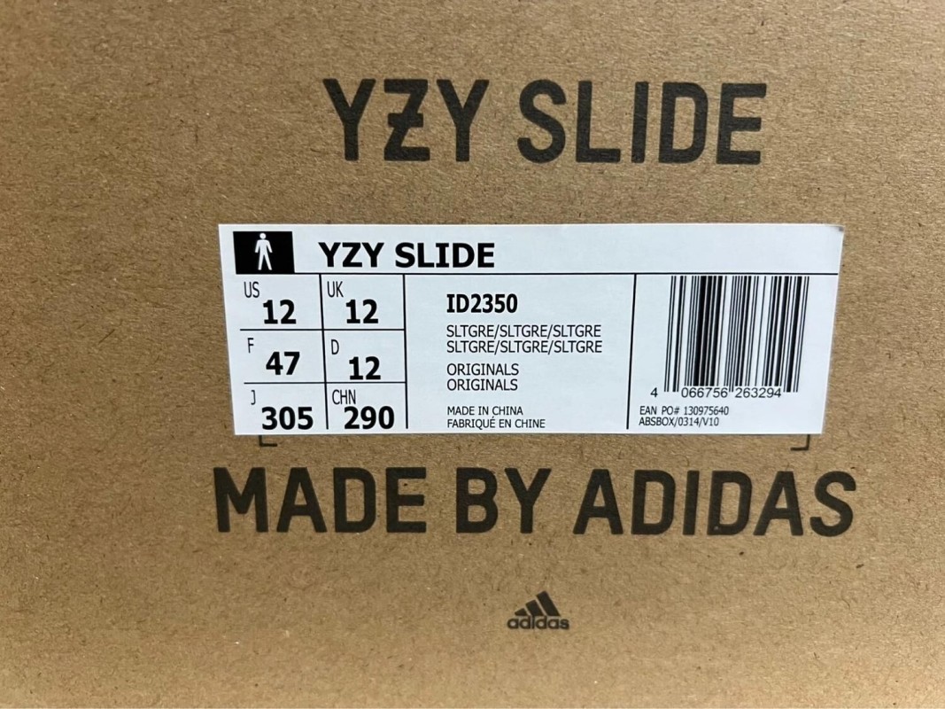 Yeezy Slide Slate Grey (ID2350) 2