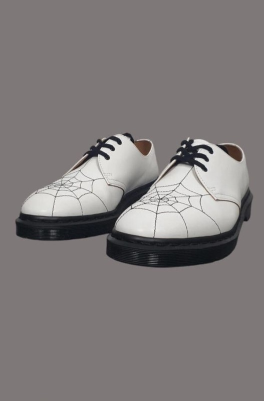 Dr Martens Supreme Spiderweb White 3 Eye Shoe 1461 taille 42 2