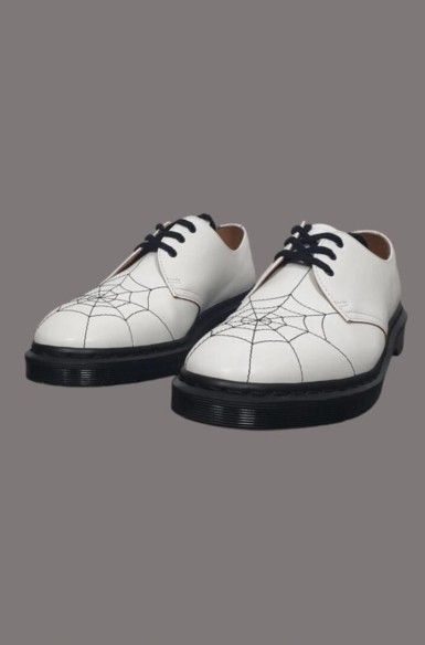 Dr Martens Supreme Spiderweb White 3 Eye Shoe 1461 taille 42