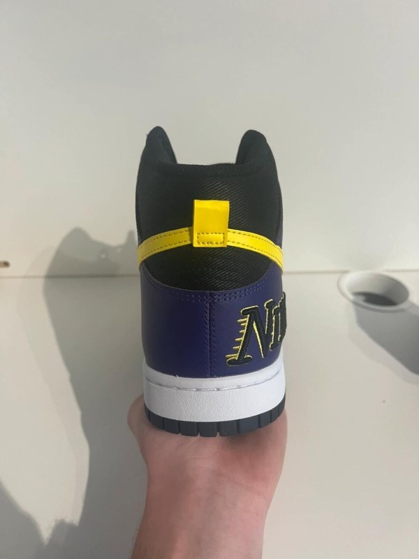 Nike Dunk High Lakers 2