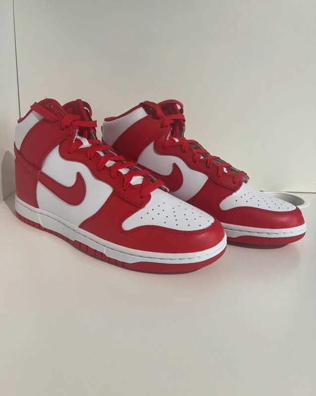 Nike Dunk High Championship Red 2