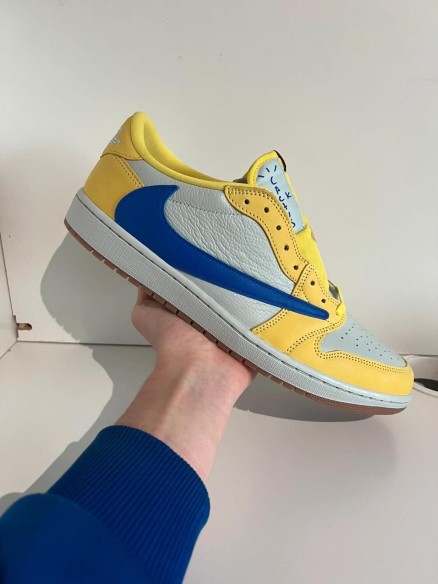 Nike Air Jordan 1 Low Travis Scott Canary