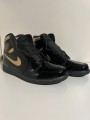 Nike Air Jordan 1 High Black Metallic Gold
