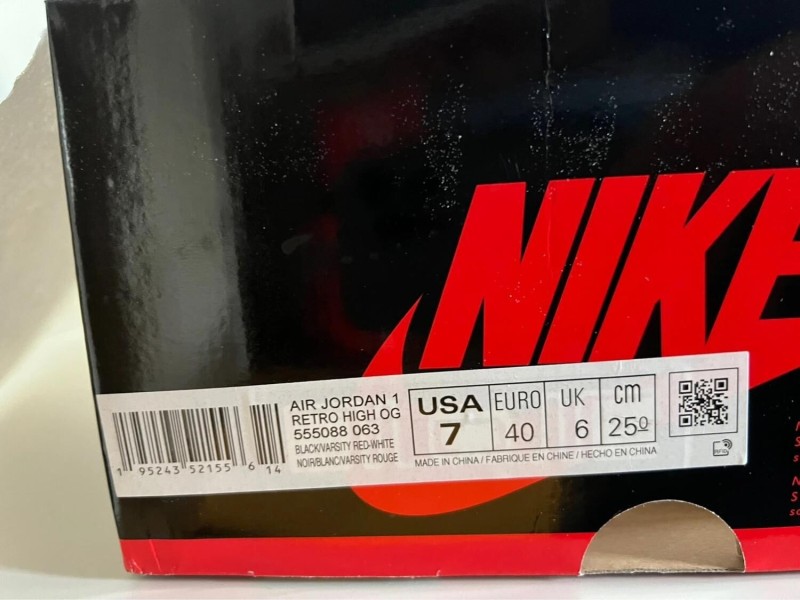 Nike Air Jordan 1 high Patent Bred