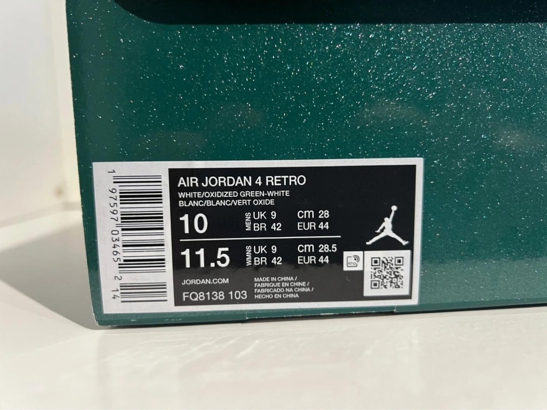 Nike Air Jordan 4 Oxidized Green 2