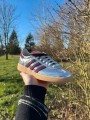 Adidas Handball Spezial LT Silver Metallic Maroon - Taille 37,5
