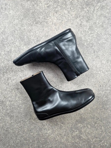 Bottines Maison Margiela Tabi Leather Boots taille 41