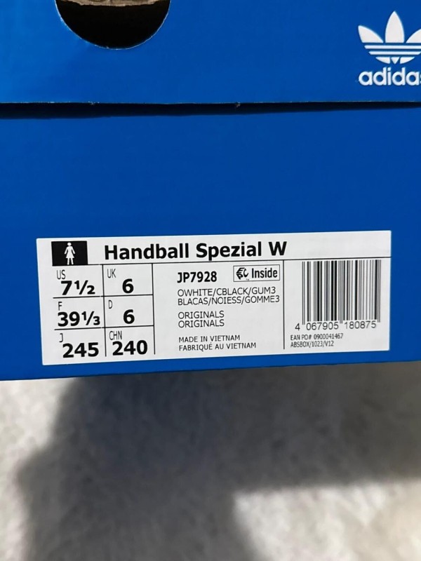Adidas Handball Spezial 'Animal Stripes - Off White' 39 2
