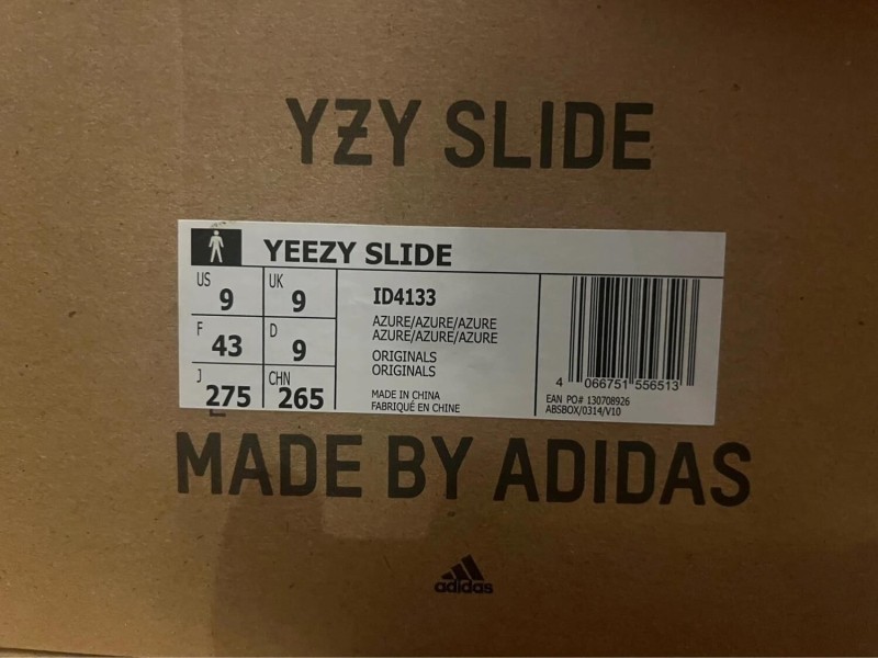Yeezy Slide Azure