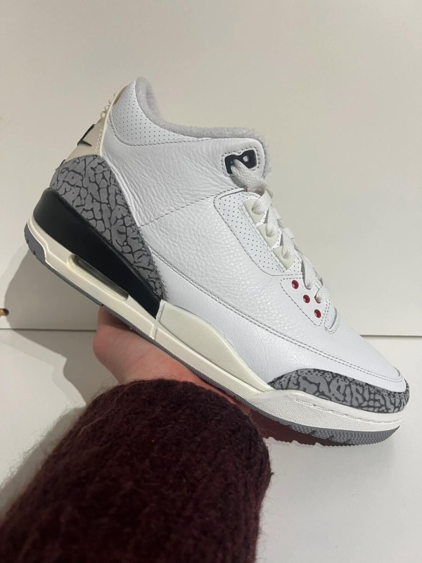 Nike Air Jordan 3 White Cement Reimagined
