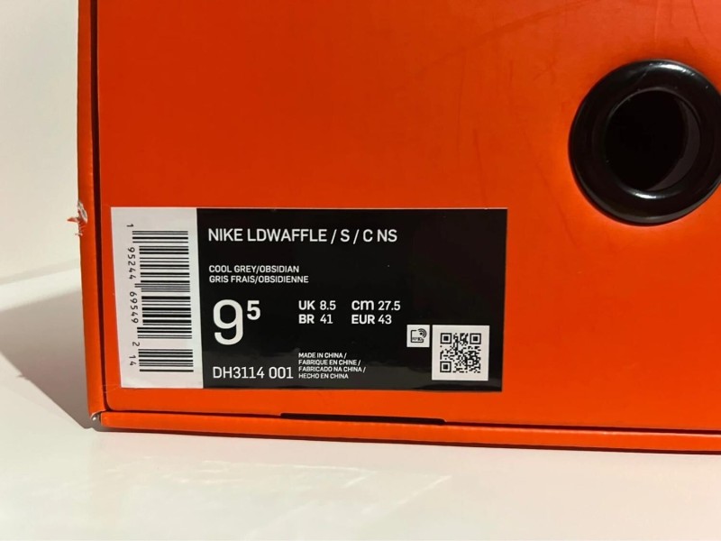 Nike LD Waffle Sacai Clot Grey