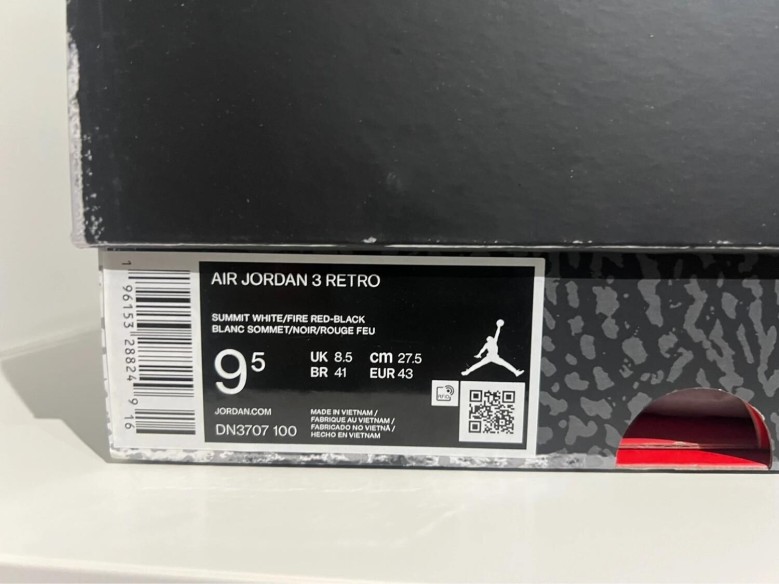 Nike Air Jordan 3 White Cement Reimagined