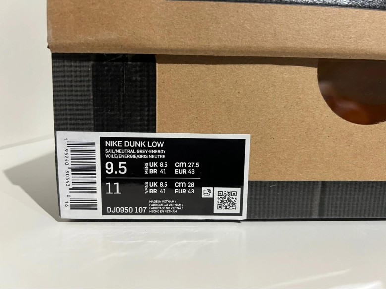Nike Dunk low Off-White lot 36