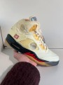 Nike Air Jordan 5 X Off-White Sail