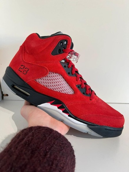 Nike Air Jordan 5 Raging Bull Red