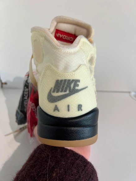Nike Air Jordan 5 X Off-White Sail