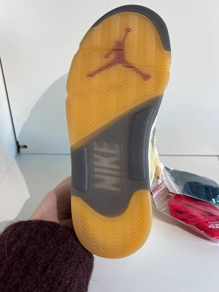 Nike Air Jordan 5 X Off-White Sail