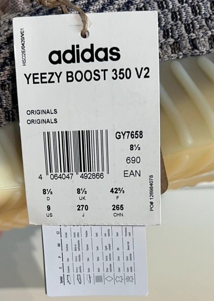 Yeezy 350 V2 Ash Pearl