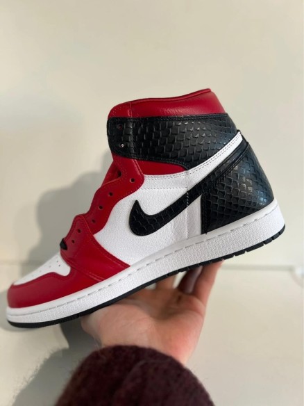 Nike Air Jordan 1 Satin Snake