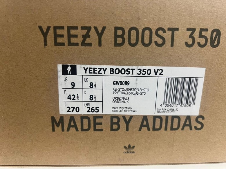 Yeezy 350 V2 Ash Stone