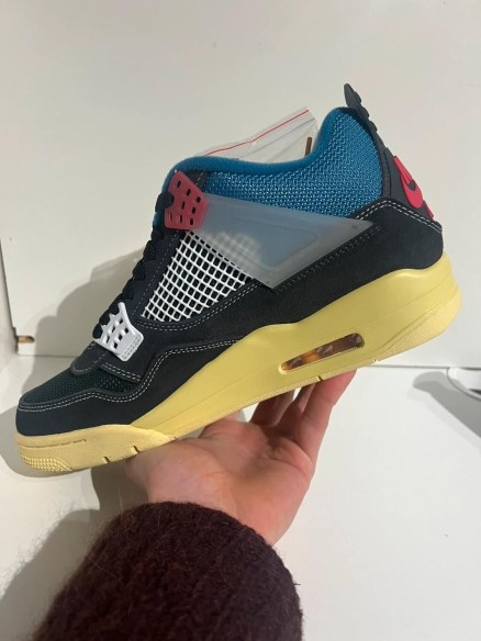 Nike Air Jordan 4 X Union Off Noir