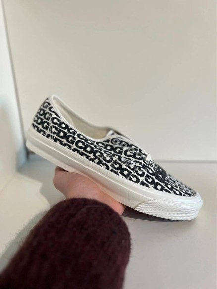 Vans Authentic Comme des Garcons Black Heel Tab