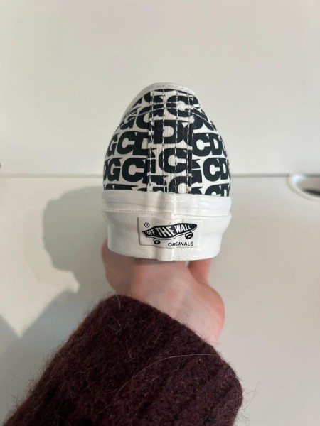 Vans authentic x Comme des Garcons Black Heel Tab