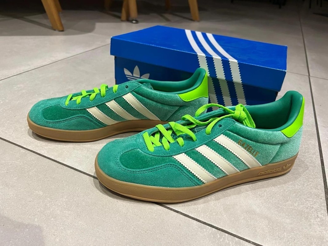 Adidas Gazelle Indoor Semi Court Green - Neuf - 39 1/3