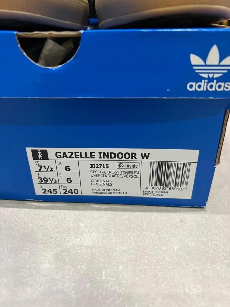 Adidas Gazelle Indoor Semi Court Green - Neuf - 39 1/3