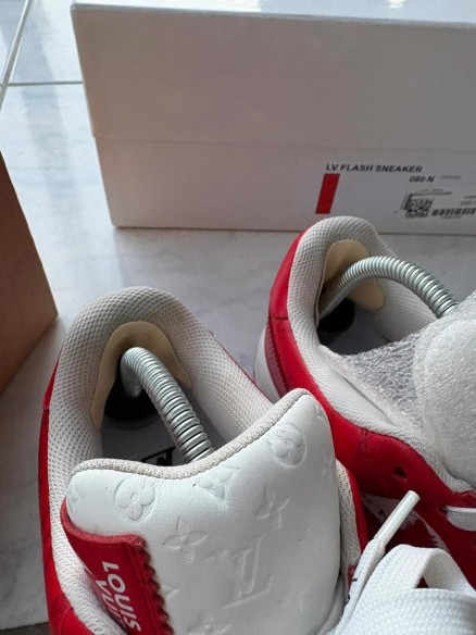 Louis Vuitton LV Air Force 1 LV Red White taille 41