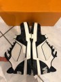Louis Vuitton lv trainer scratch velcro noir blanche taille 39
