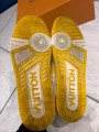 Louis Vuitton LV Trainer Yayoi Kusama jaune blanche taille 9,5 44,5