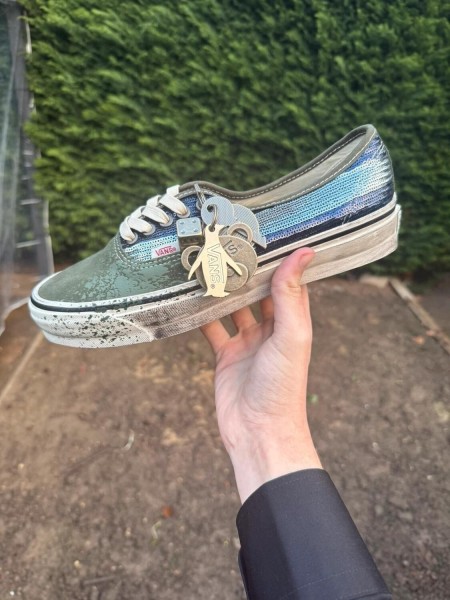 Vans Authentic Premium La Habana Green Blue (Taille 42eu / US 9)
